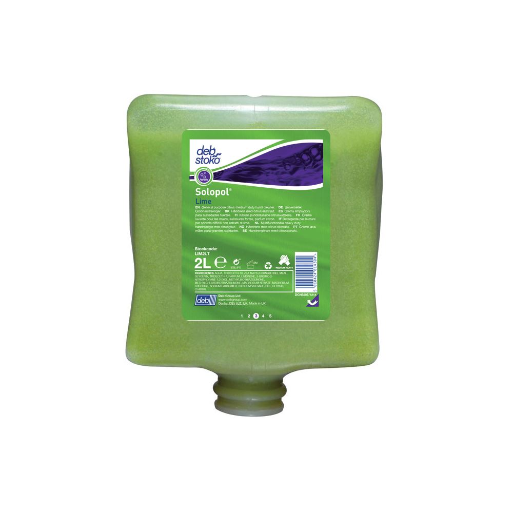 DEB LIME GREEN 2 LITRE CARTRIDGE}