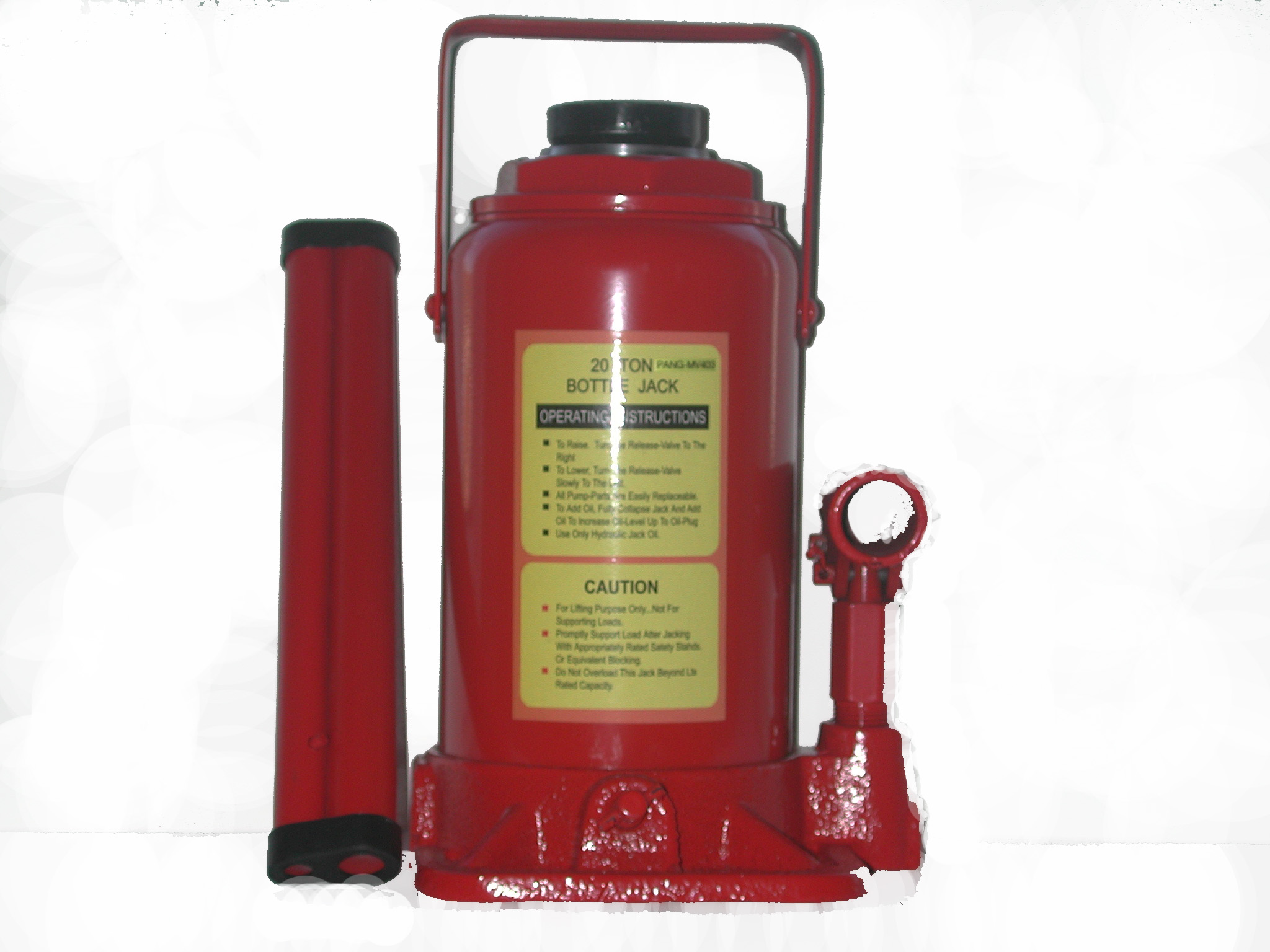 WINNTEC LOW PROFILE 20 TON BOTTLE JACK}